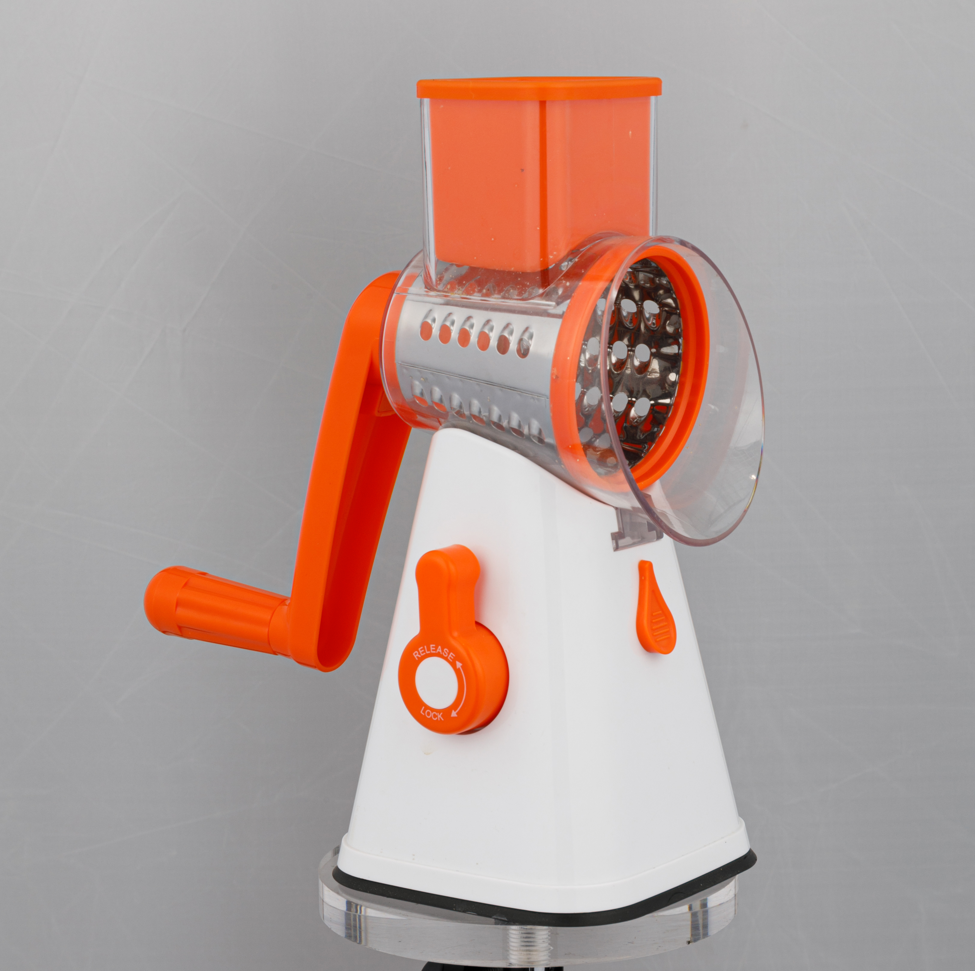 メカニックドラムおろし金 3 in 1 野菜スライサー